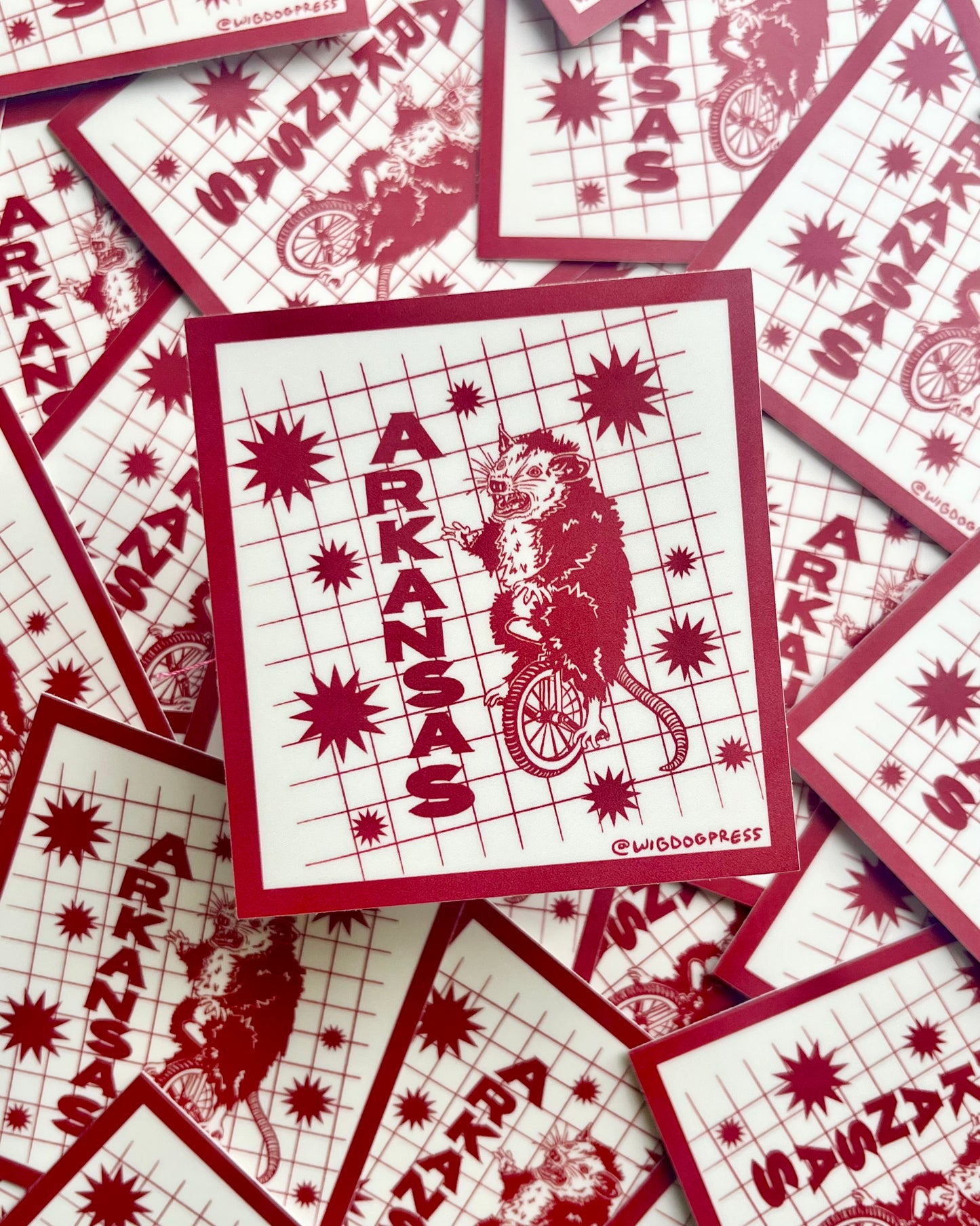 ‘Arkansas Opossum’ Sticker