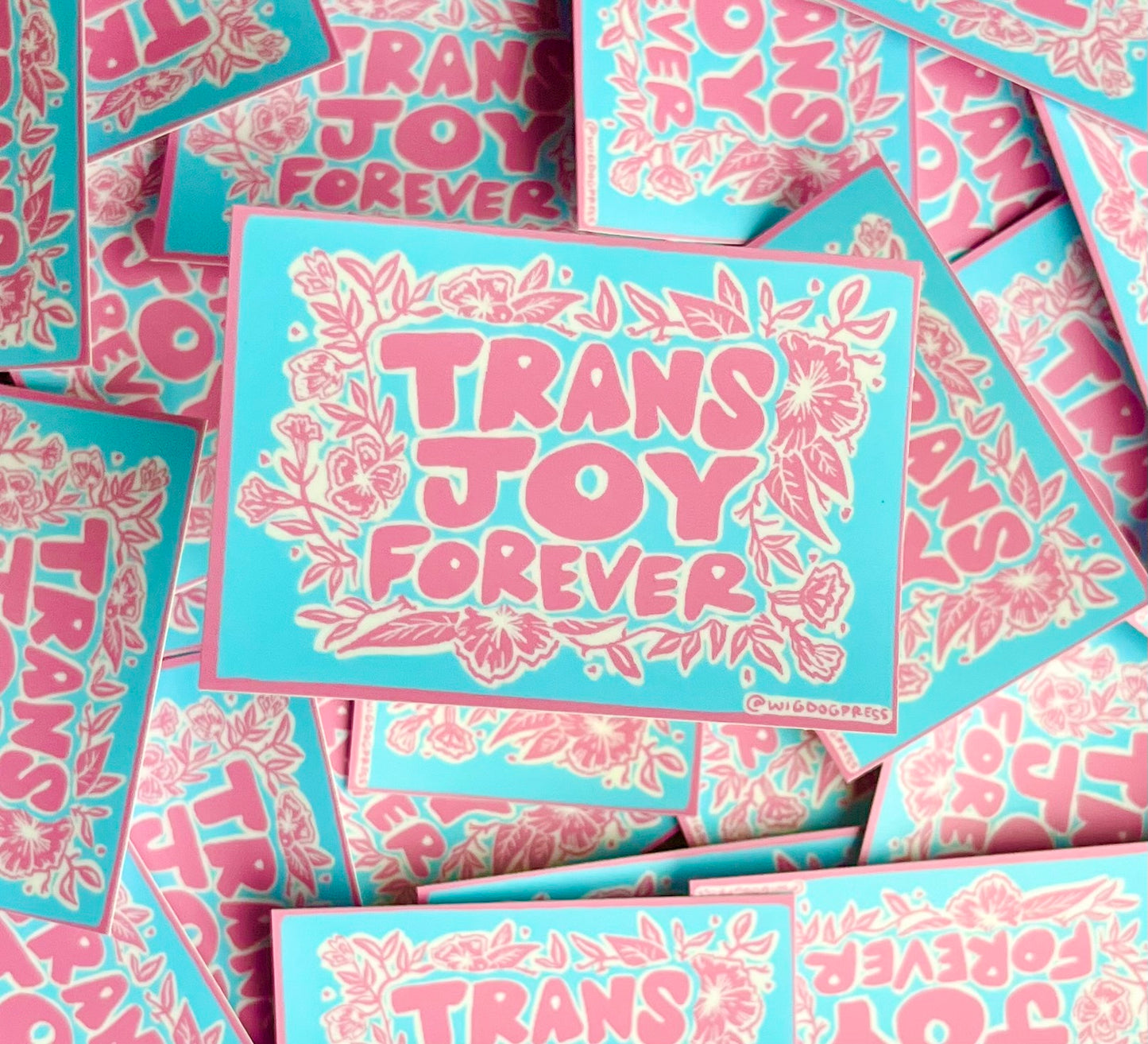 ‘Trans Joy Forever’ Sticker