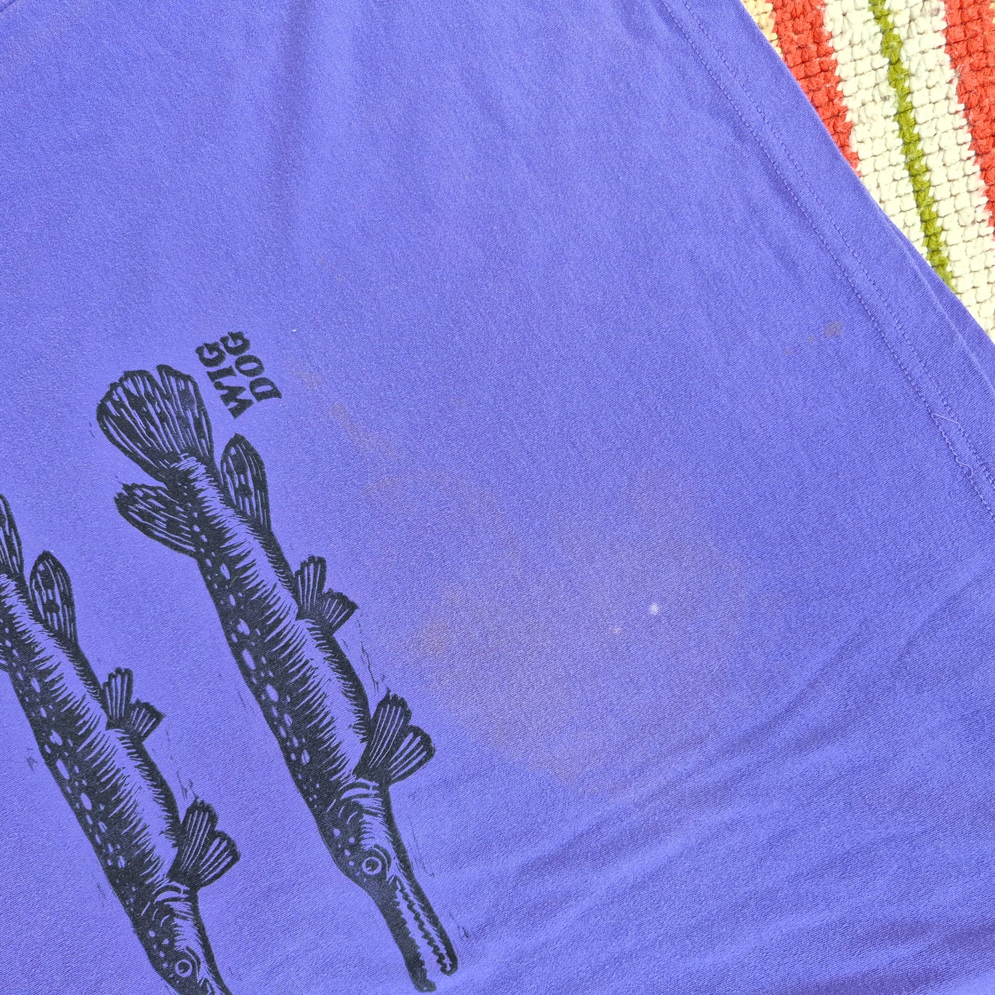 2XL: Block Printed Gar Tank