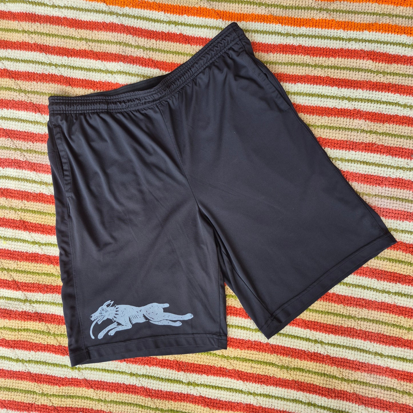 XL: Demon Dog Basketball Shorts