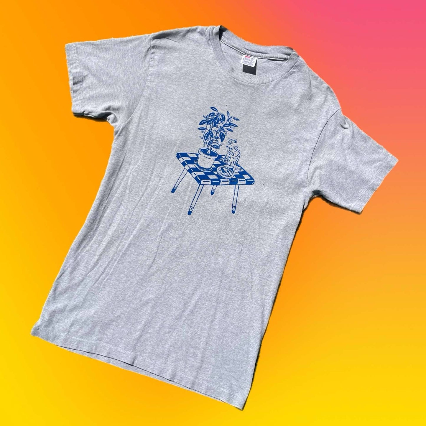 M: Cat Breakfast Tee