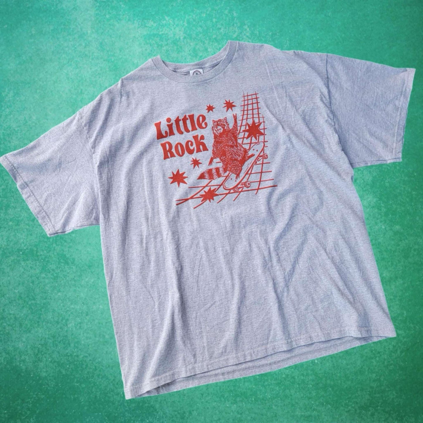 3XL: Little Rock Raccoon Tee