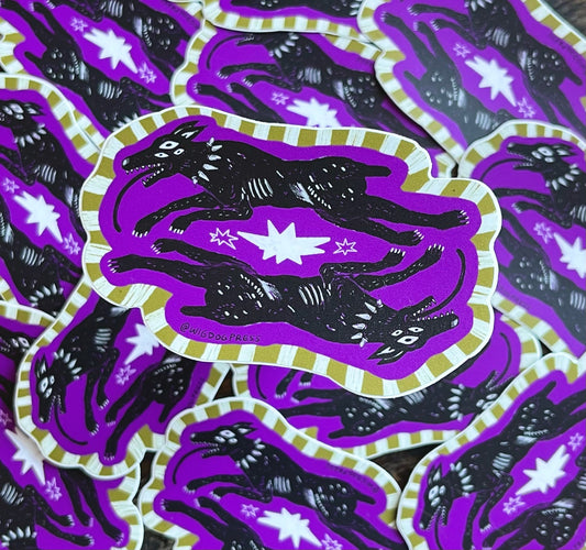 'Demon Dogs' Sticker