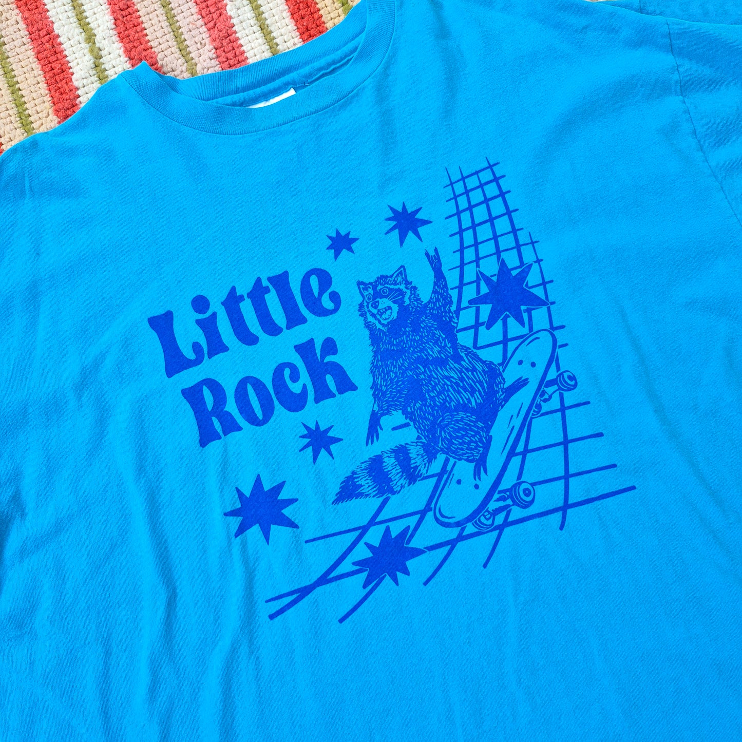 XL: Little Rock Raccoon Tee