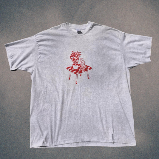 3XL: Cat Breakfast Tee