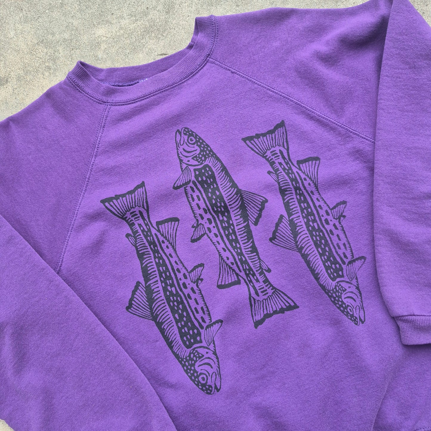 M: Three Fish Sweatshirt