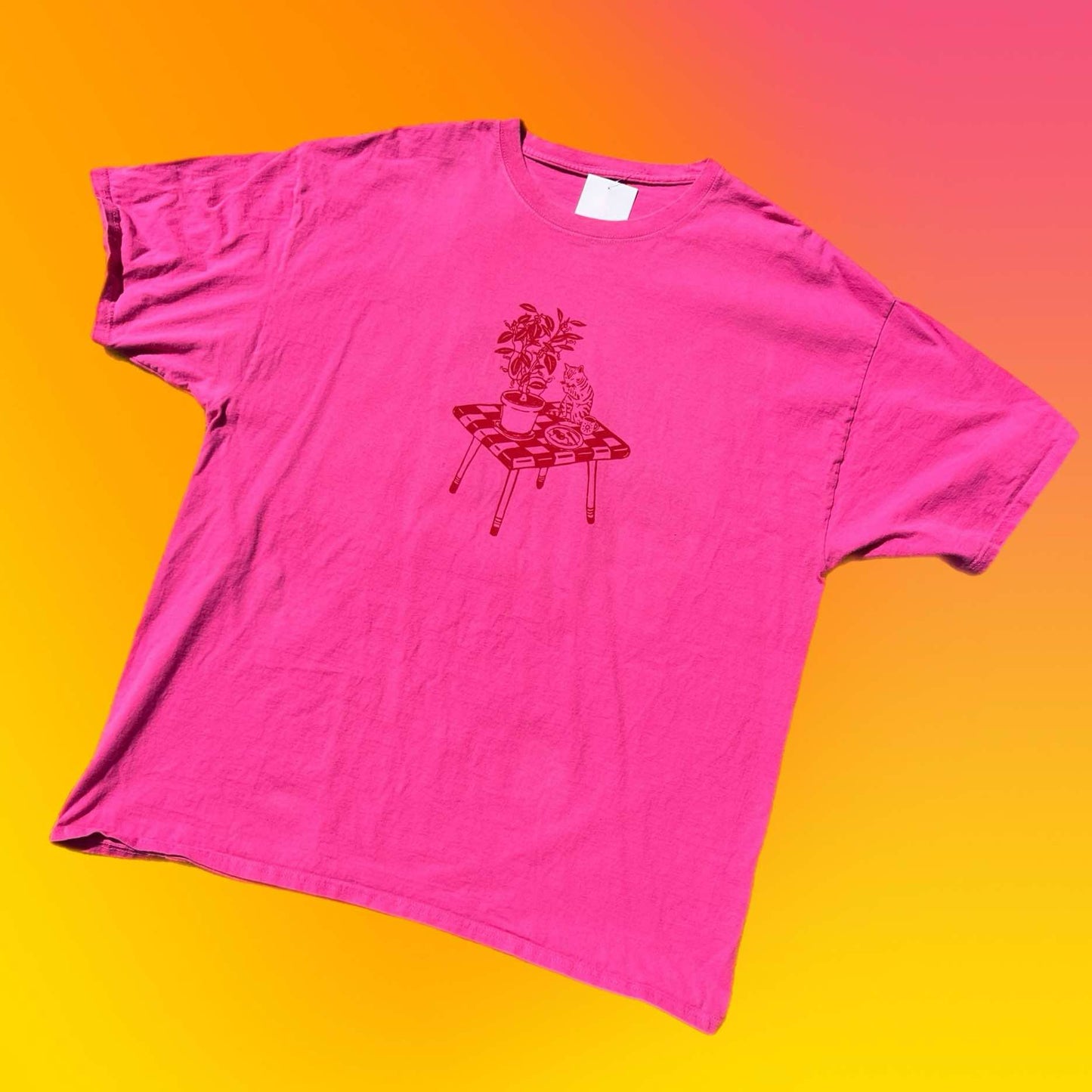 2XL: Cat Breakfast Tee