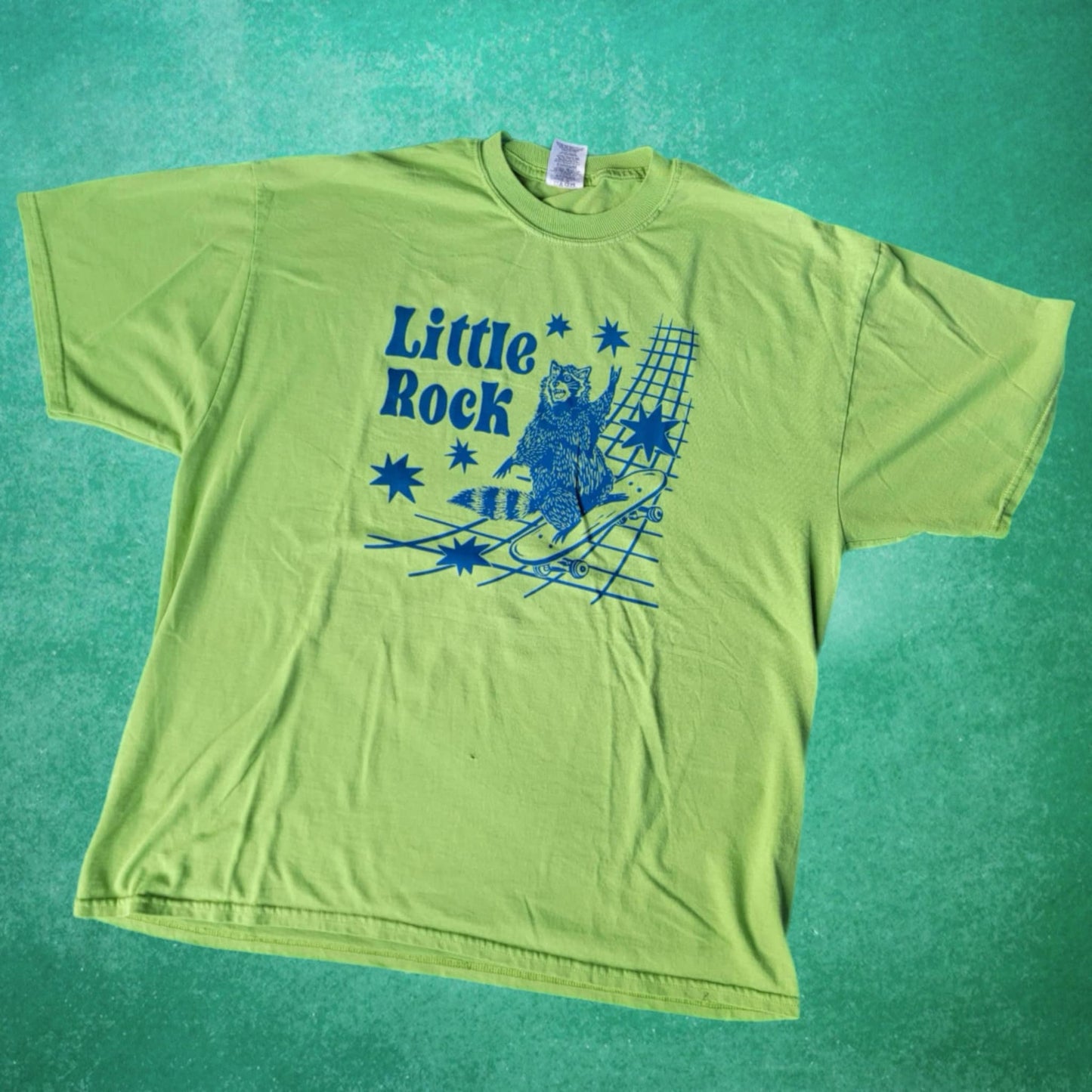 XL: Little Rock Raccoon Tee