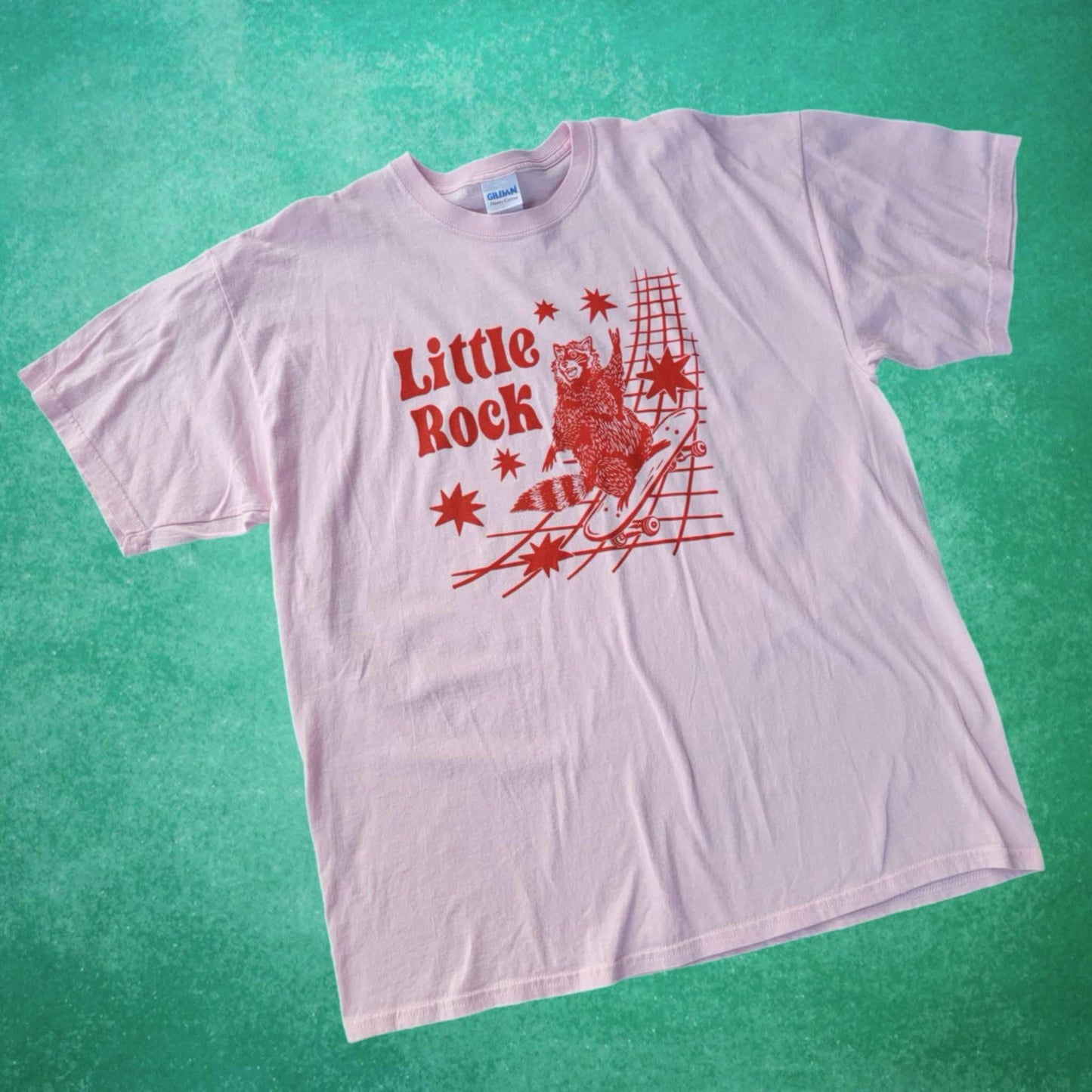 XL: Little Rock Raccoon Tee