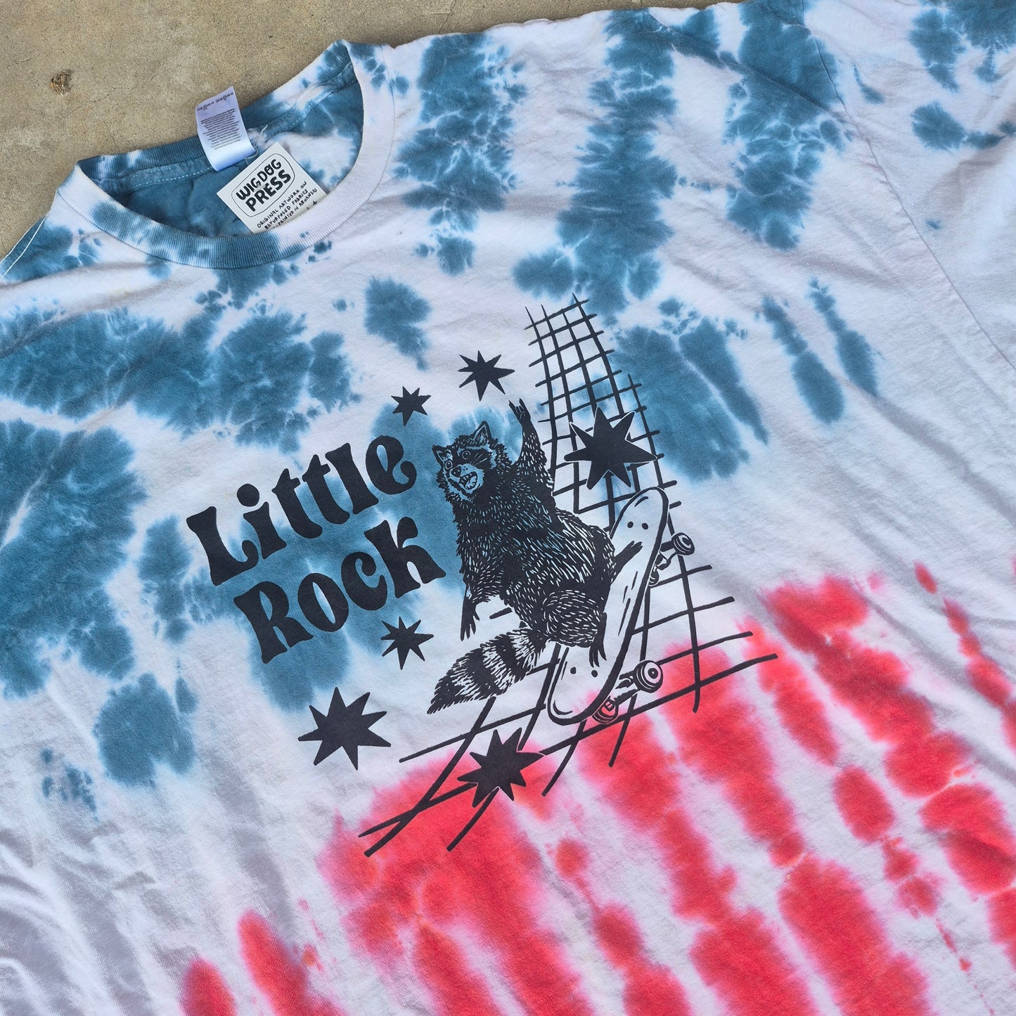 5XL: Little Rock Raccoon Tee