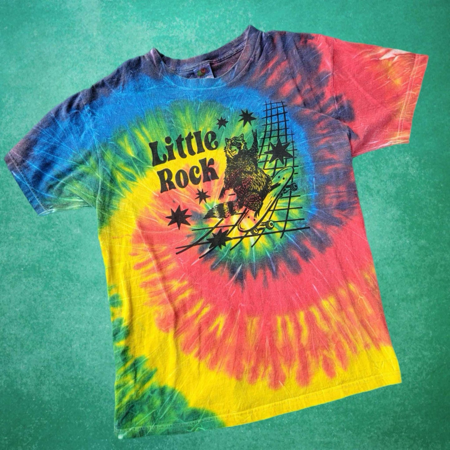 L: Little Rock Raccoon Tee