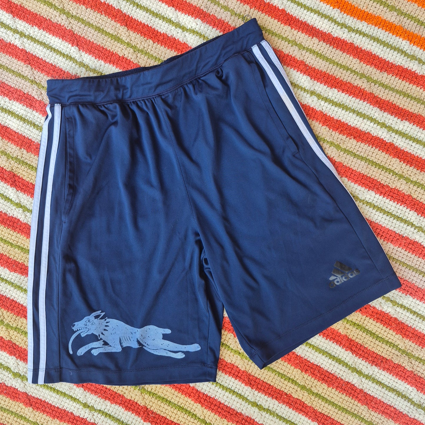 M: Demon Dog Basketball Shorts