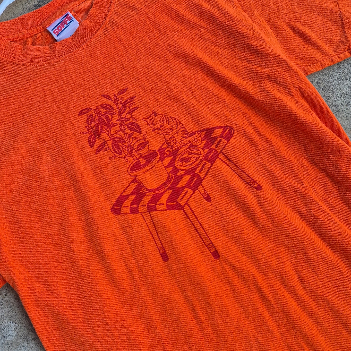 S: Cat Breakfast Tee