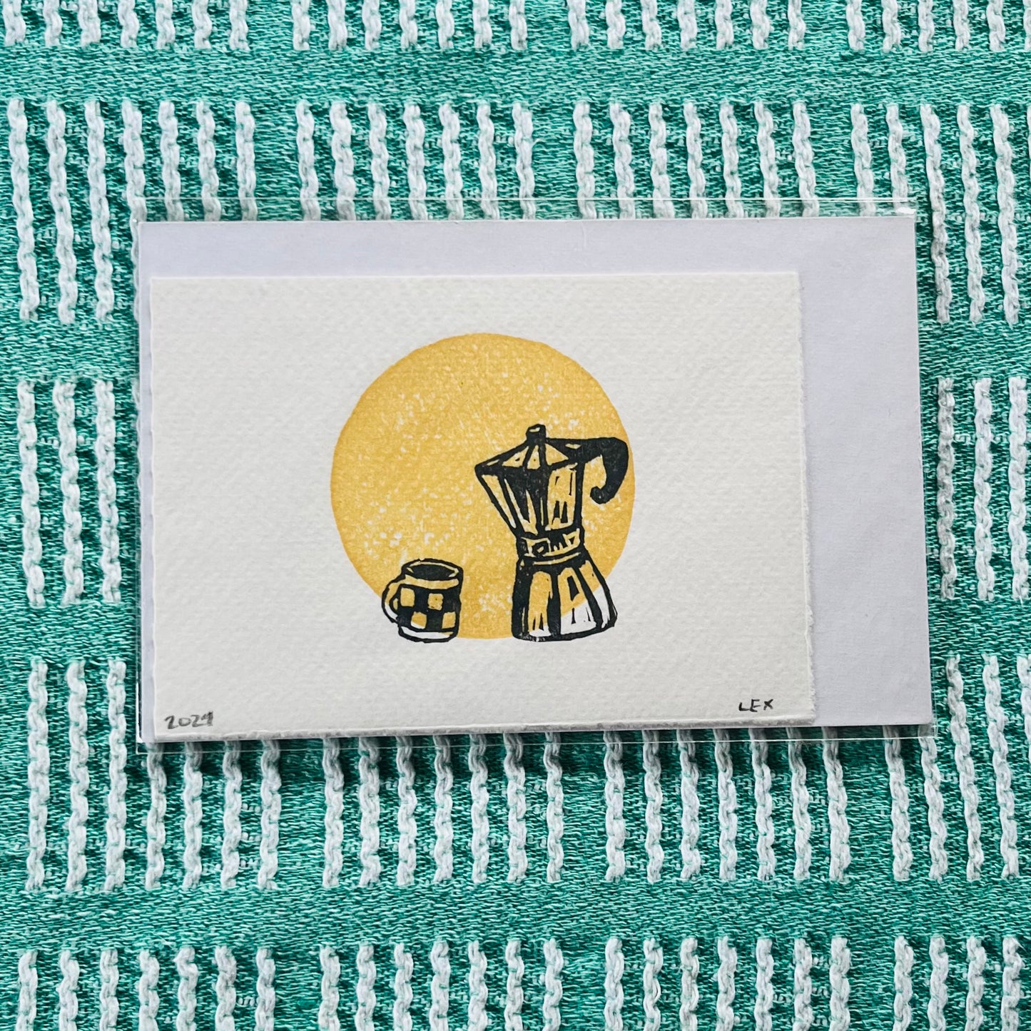 ‘Breakfast’ Relief Print