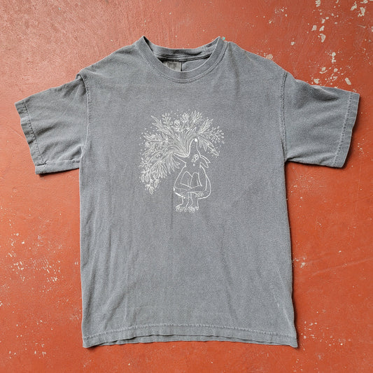 S: Floral Creature Tee