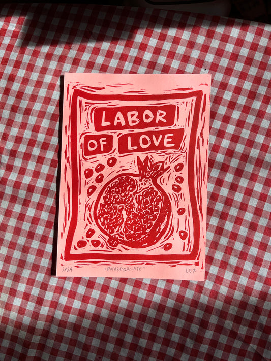 Labor of Love Print