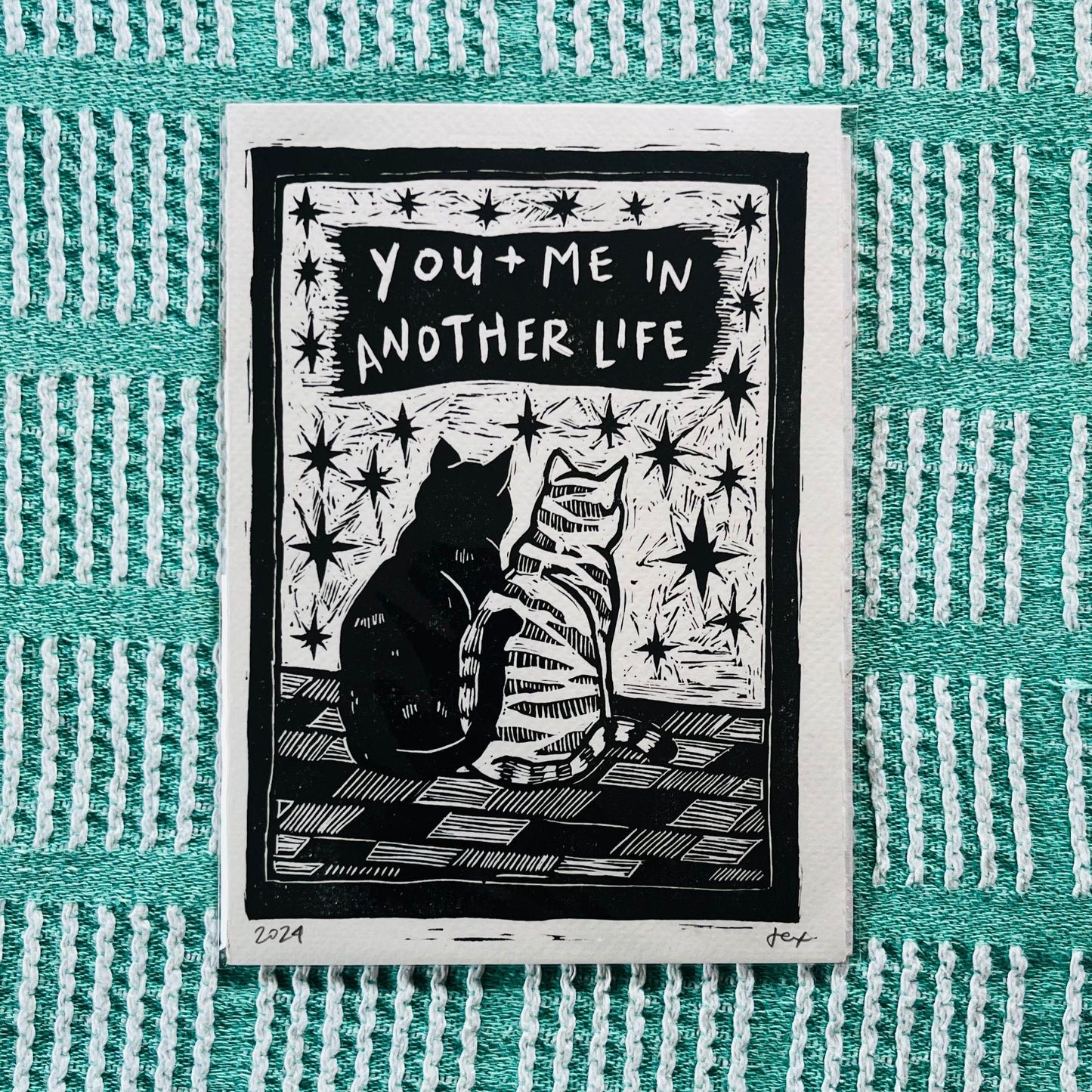 ‘Another Life’ Relief Print