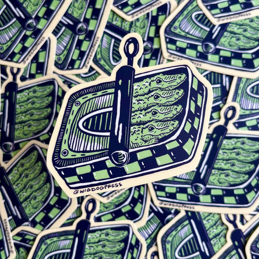 ‘Tinned Gator’ Sticker