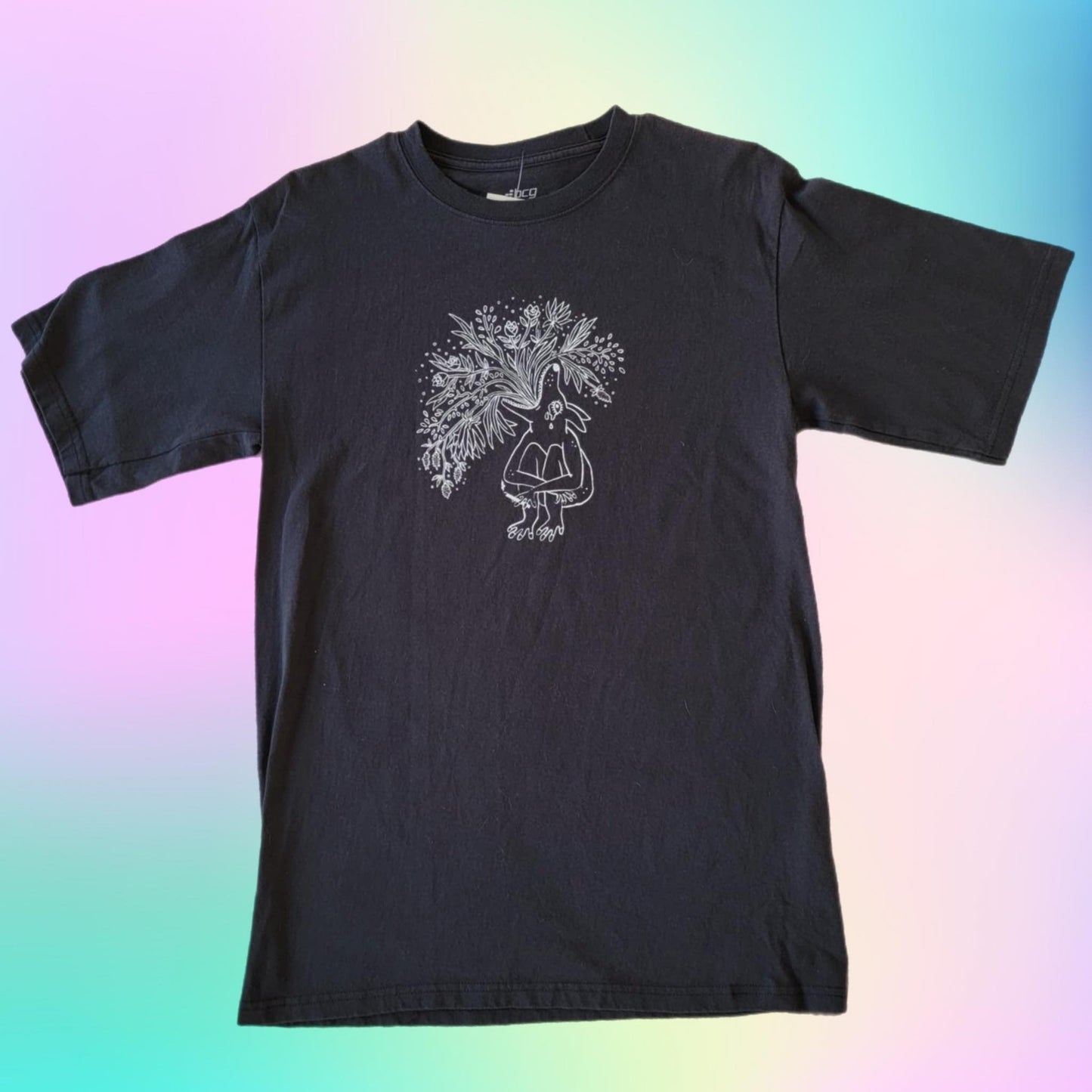 M: Floral Creature Tee