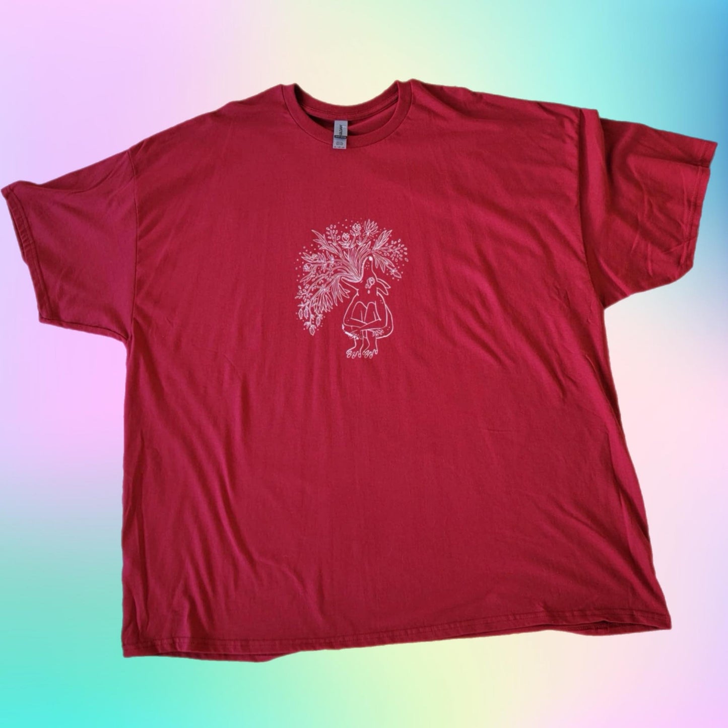 4XL: Floral Creature Tee