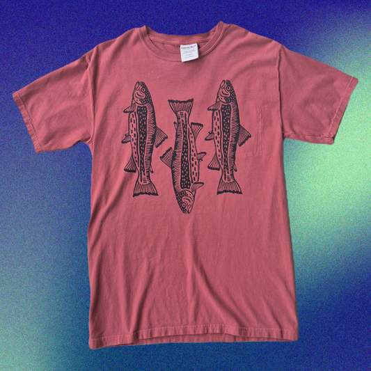 S: Three Fish Tee