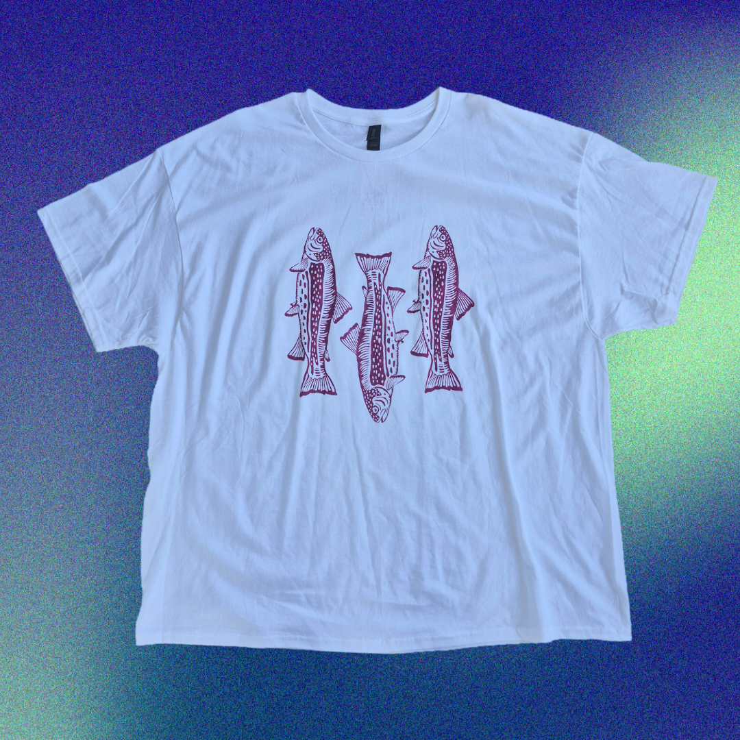 3XL: Three Fish Tee
