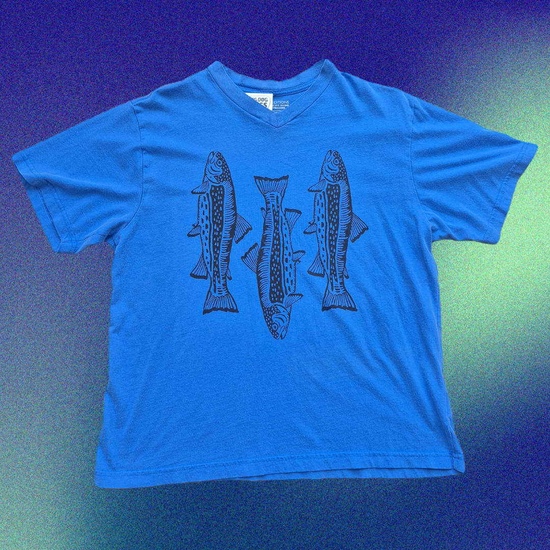 M: Three Fish Tee