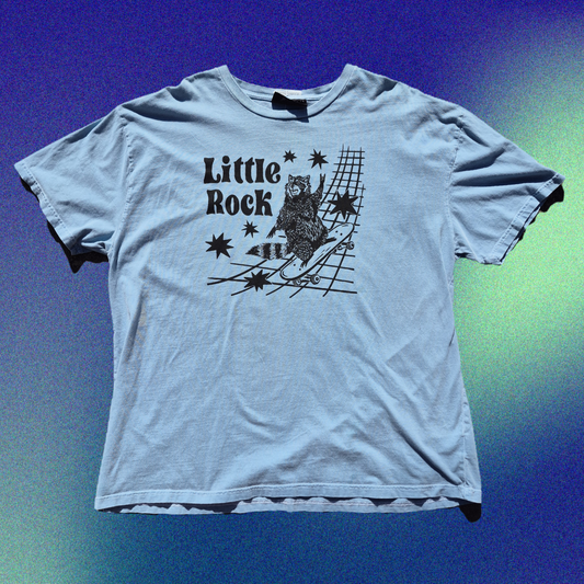 L: Little Rock Raccoon Tee