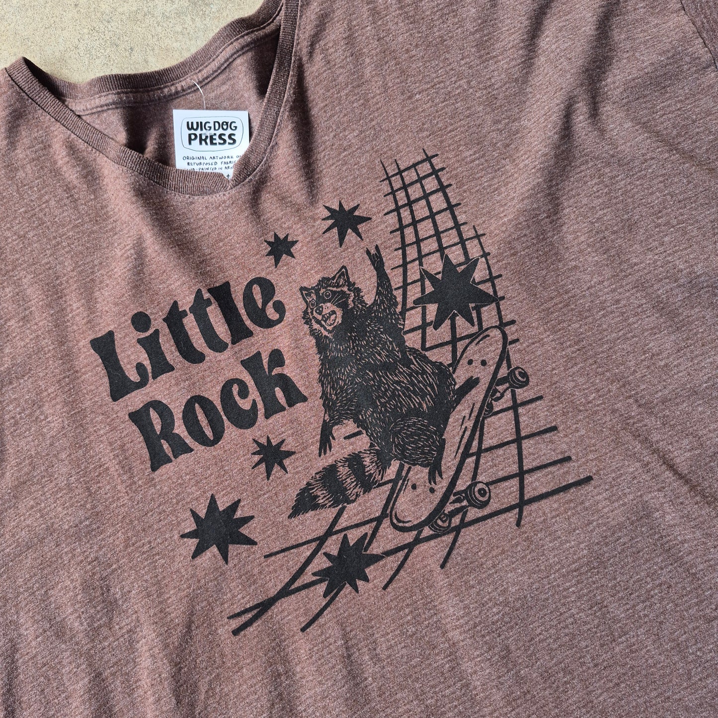 4XL: Little Rock Raccoon Tee