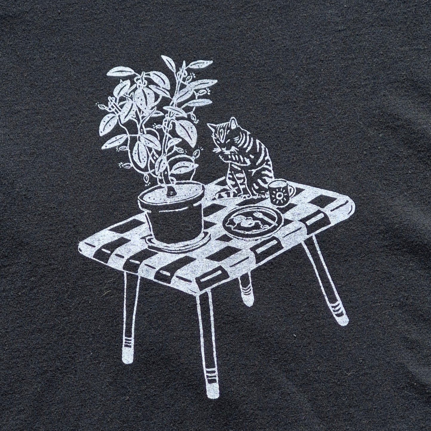 3XL: Cat Breakfast Tee