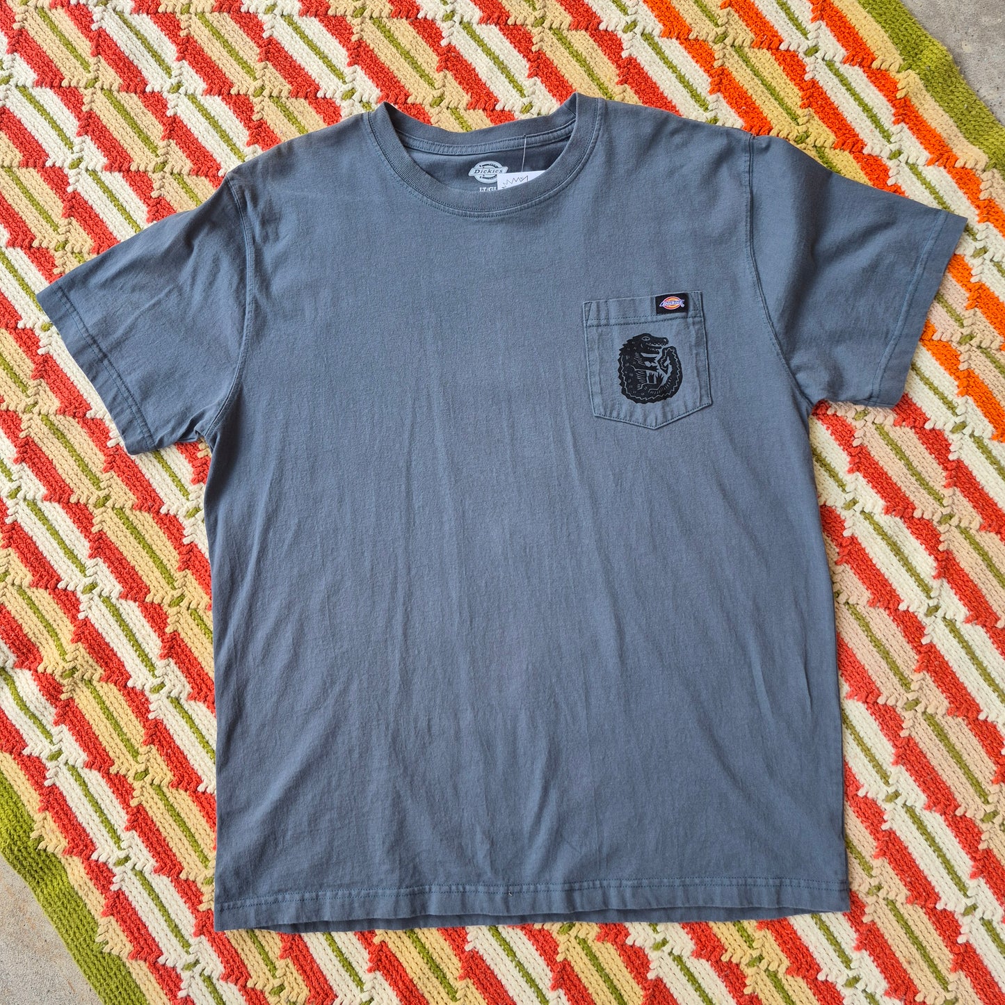 L: Block Printed Louisiana Critters Tee