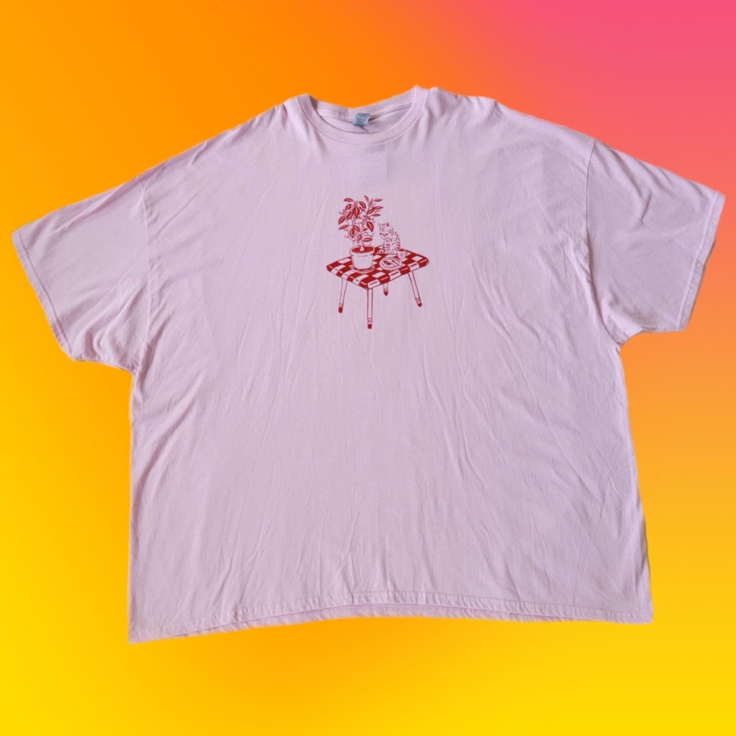 5XL: Cat Breakfast Tee