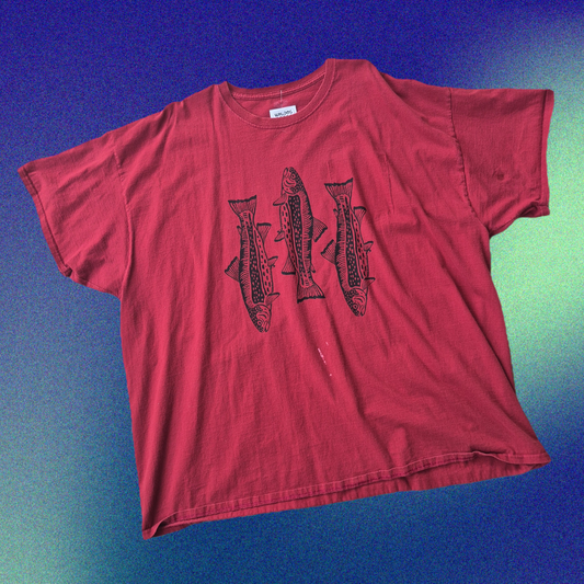 4XL: Three Fish Tee
