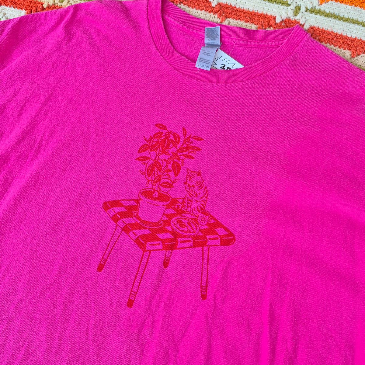 2XL: Cat Breakfast Tee