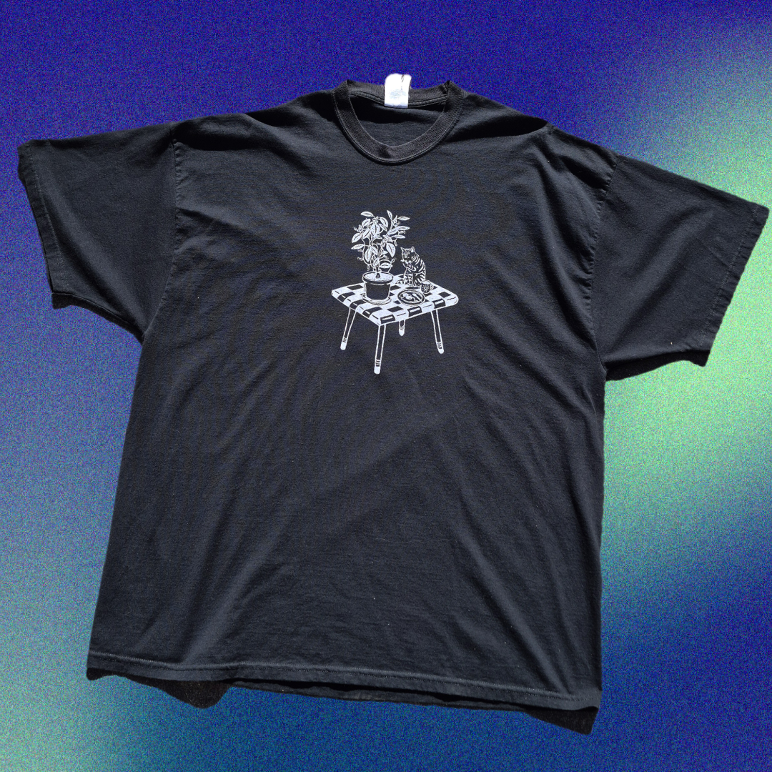 3XL: Cat Breakfast Tee