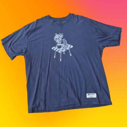 XL: Cat Breakfast Tee